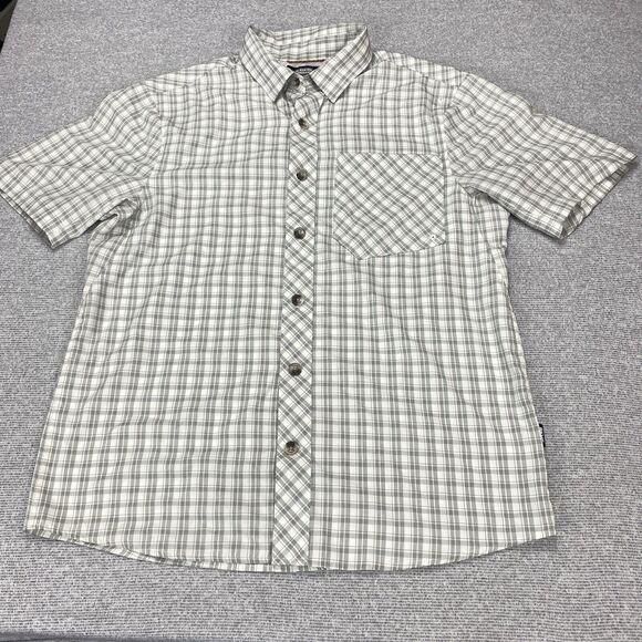 Alaskan Hardgear Duluth Shirt Mens Medium Gray Mountain Stream Vented Hiking - Picture 1 of 16